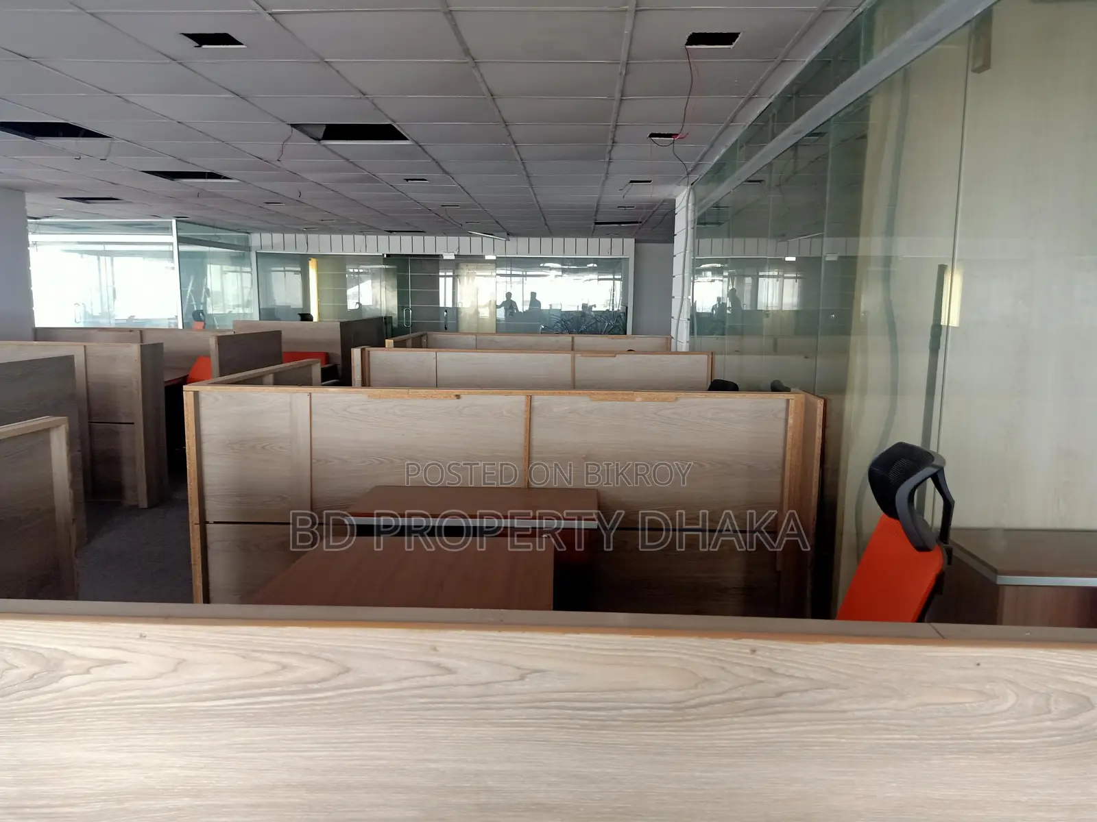 6010 Sqft Open Semi Furnished Commercial Space Rent In Gulshan Avenue