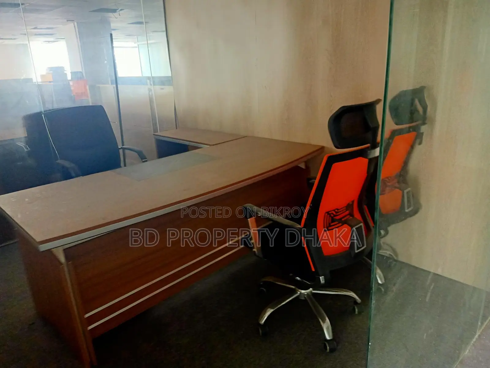 6010 Sqft Open Semi Furnished Commercial Space Rent In Gulshan Avenue