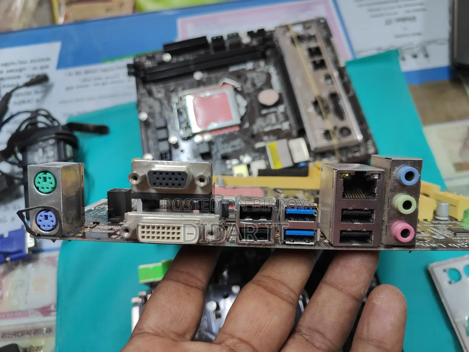 Original Korean Asus H81M-E Motherboard with 1-Year Warranty