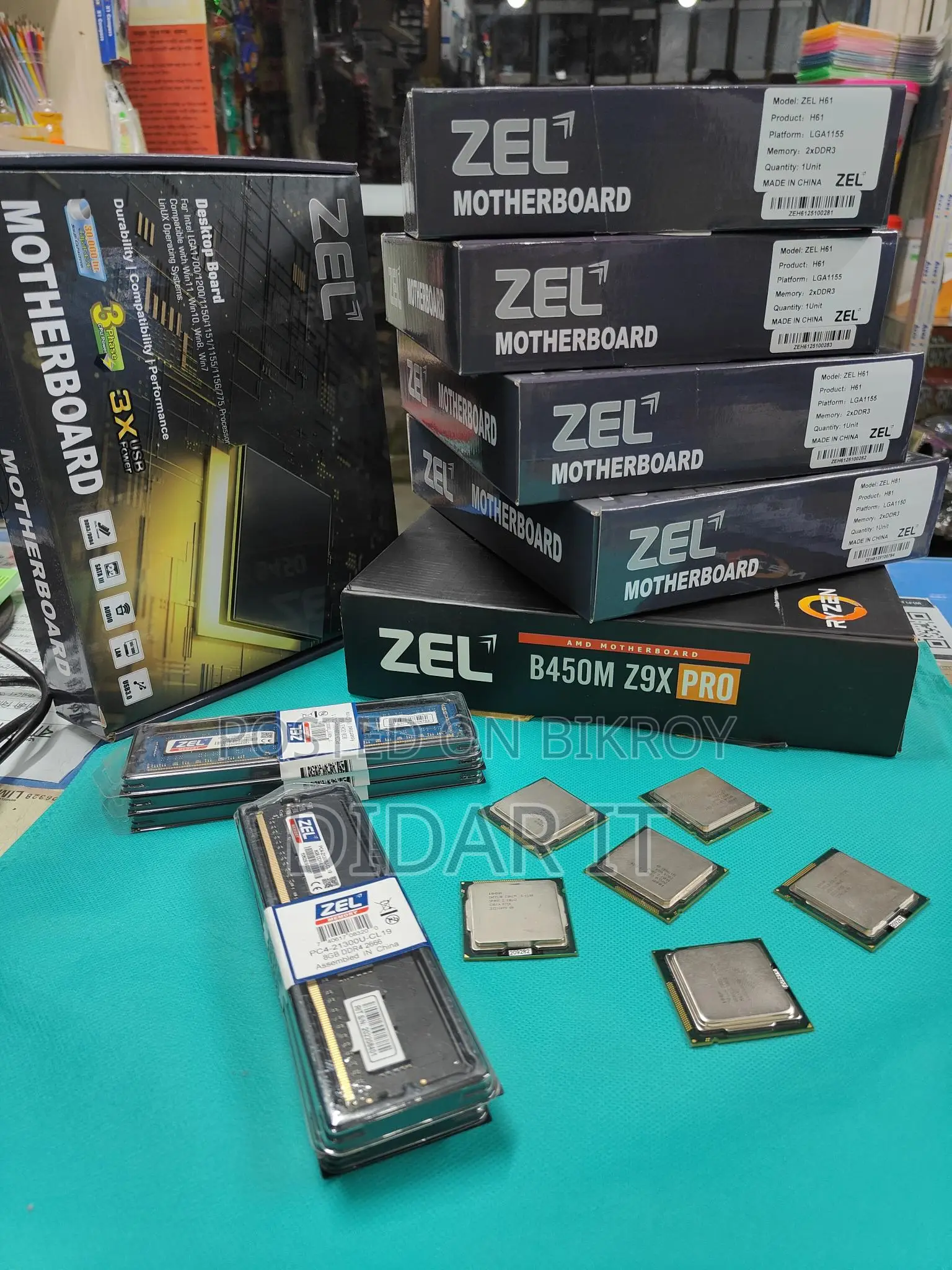 Zel H81 4th Gen Motherboard Sale - New with 2-Year Warranty