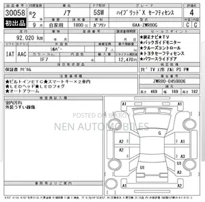 Toyota Noah X Smart 2020