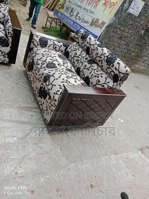 New Marble Box Sofa set with Center Table