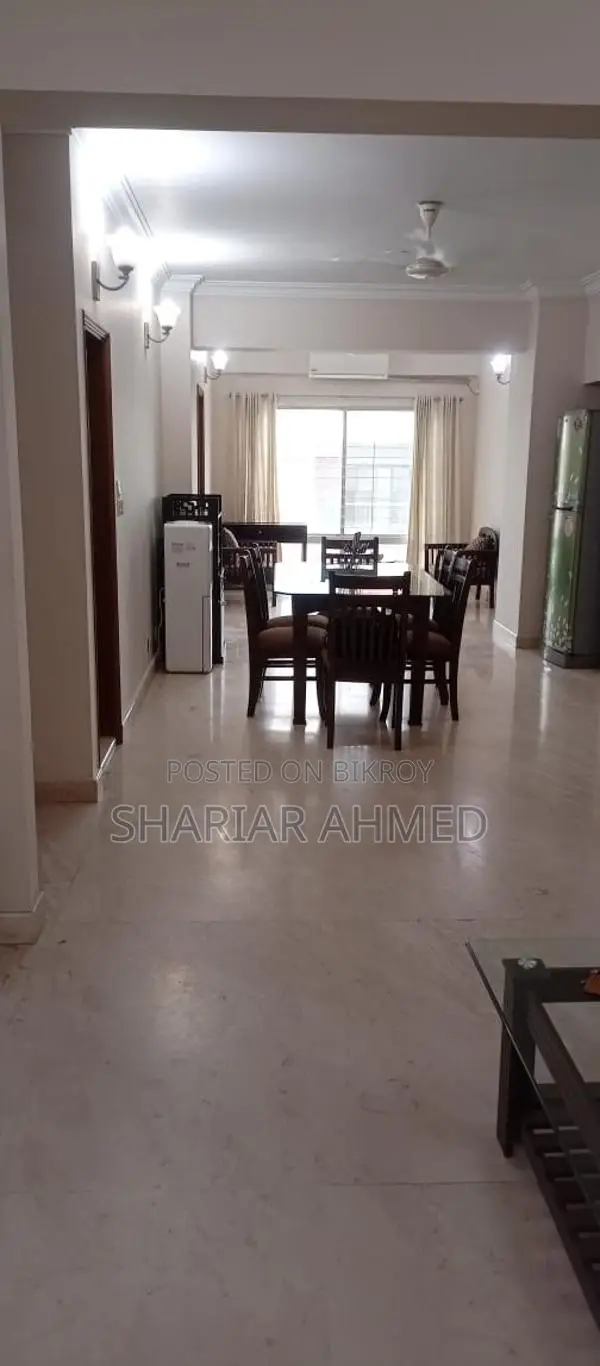Fully Furnished 3Bed-2010 SqFt Apartment Rent In Gulshan-1