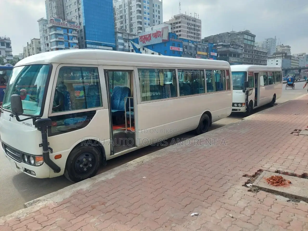 Toyota Coster Bus For Rent