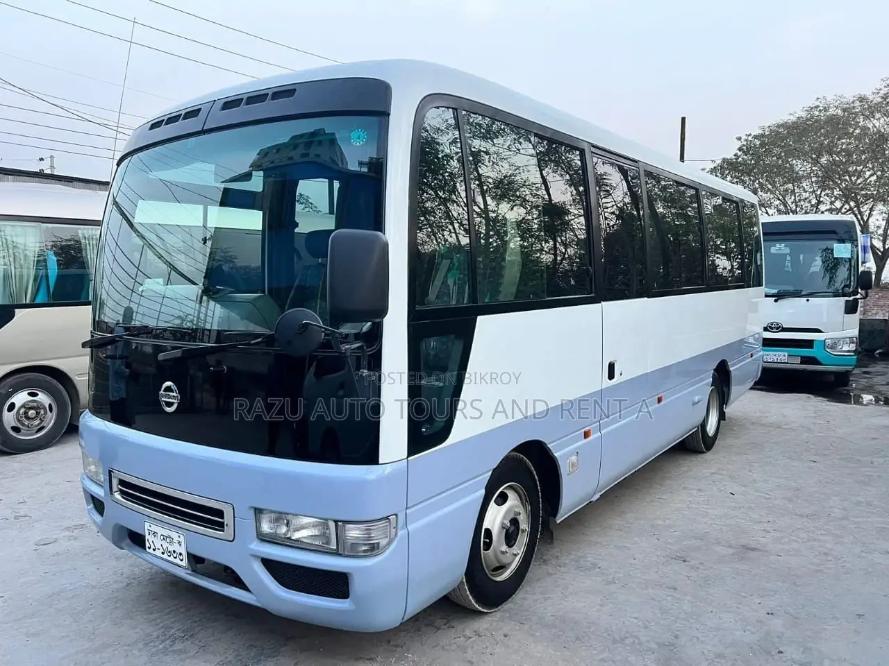 Toyota Coster Bus For Rent