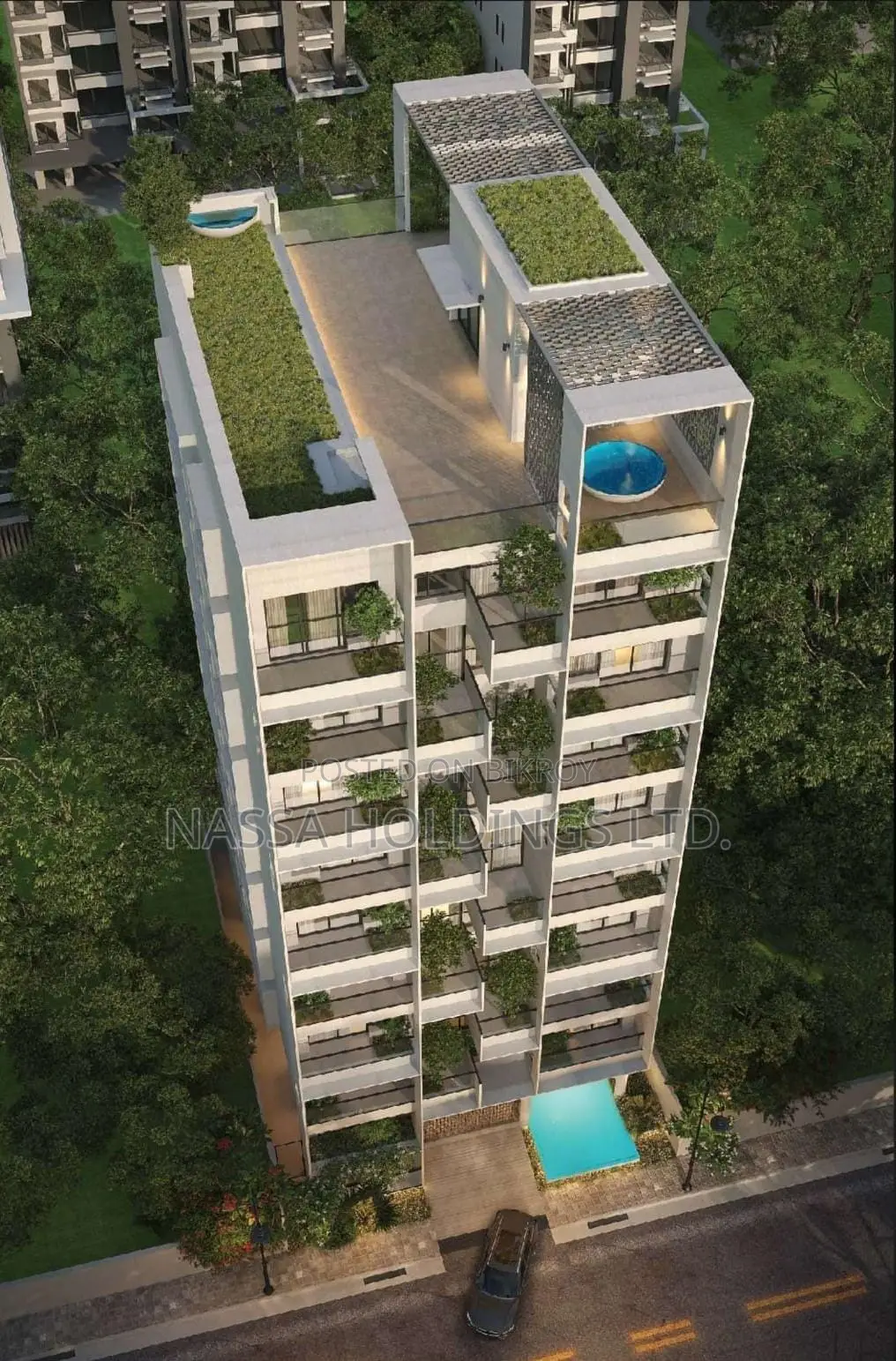 2850 Sft Two Side Open New Luxurious Flat at Sector 11 Jolshiri Abashon