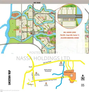 2850 Sft Two Side Open New Luxurious Flat at Sector 11 Jolshiri Abashon