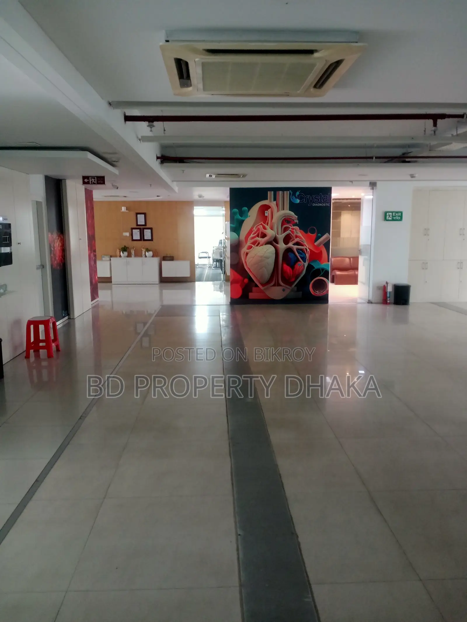 ৭৪৭০ বর্গফুটের পূর্ণাঙ্গ বাণিজ্যিক স্পেস ভাড়া