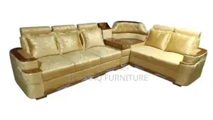 Teak Wood Corner Sofa on 36-Month EMI