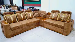 Teak Wood Corner Sofa on 36-Month EMI