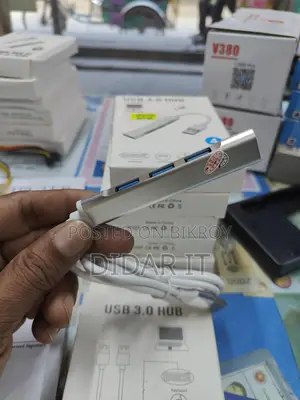 🧩 🔥 সুপার স্পিড USB 3.0 HUB – 4 Ports মেটাল বডি