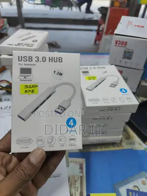 🧩 🔥 সুপার স্পিড USB 3.0 HUB – 4 Ports মেটাল বডি