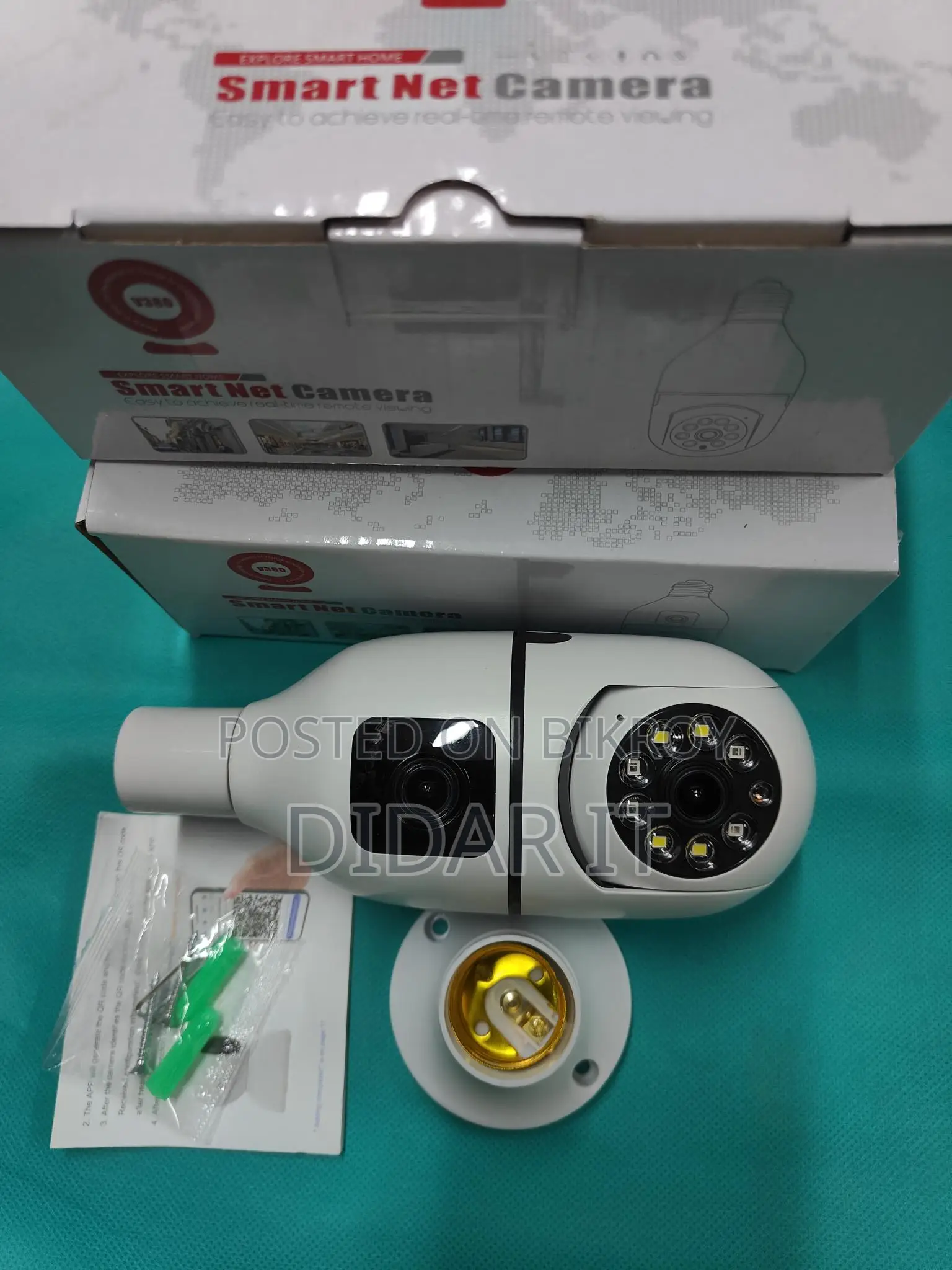 স্মার্ট ওয়াইফাই ক্যামেরা (V380 Pro) ওয়ারেন্টি সহ বিক্রি করা হচ্ছে