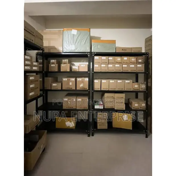 Cartoon and Box Storage Racks