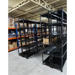 Cartoon and Box Storage Racks