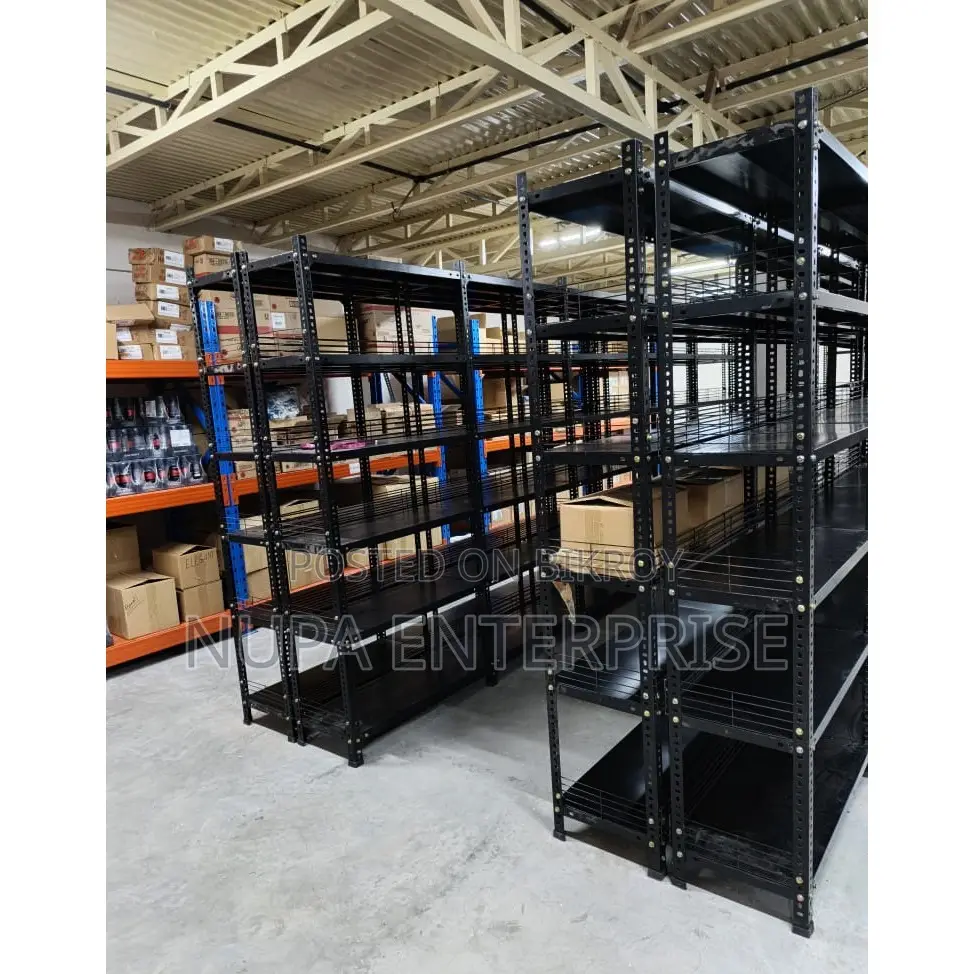 Cartoon and Box Storage Racks