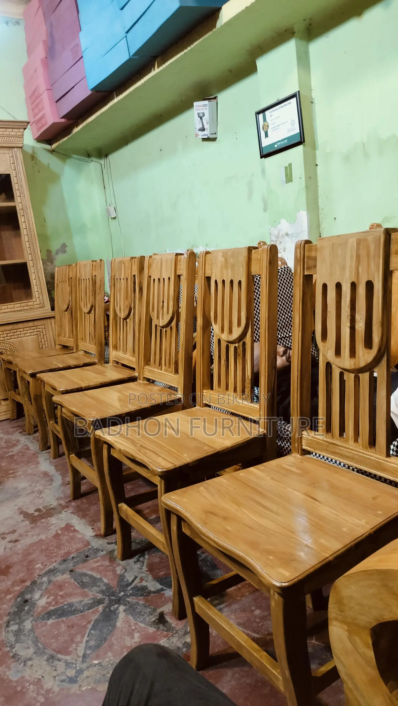 This Chittagong teak dining table will be sold, Location: Beside Postogola Bridge