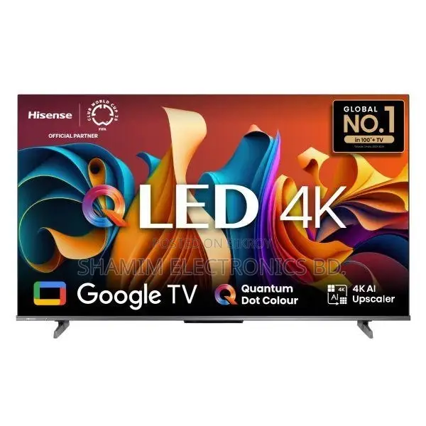 Hisense 75 Inch 4K Smart Google TV