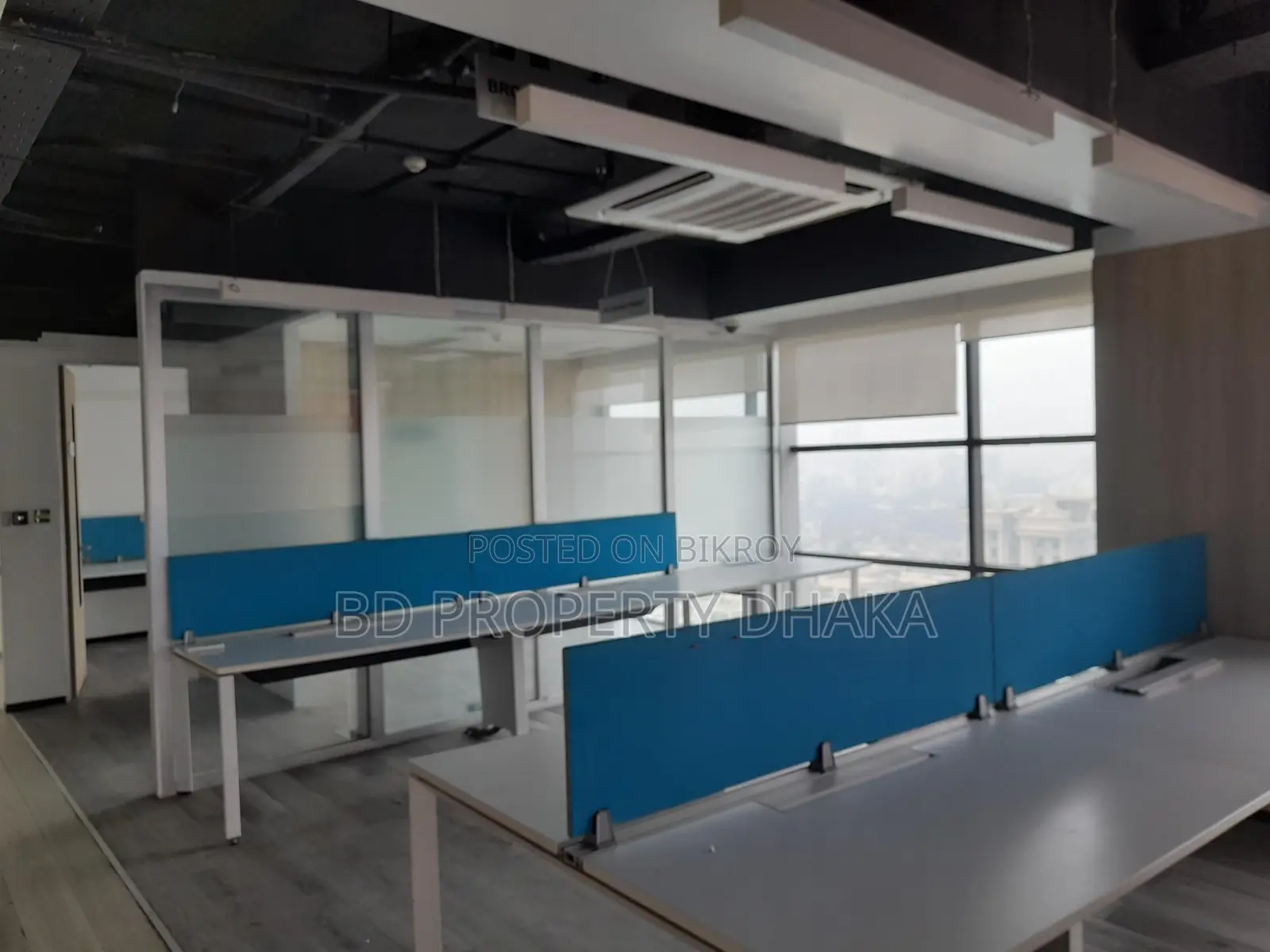5550 Sqft Furnished open commercial space rent in Gulshan Avenue
