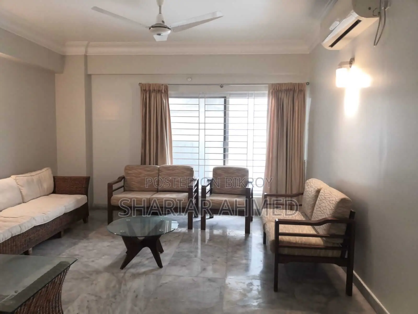 Gulshan(2) Full Furnished Flat For Rent (2600SqFt-3Bed)