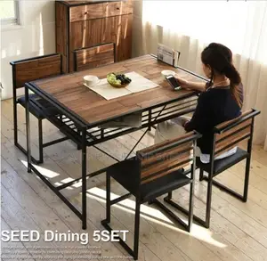 Iron Dining Table & Chair - 08