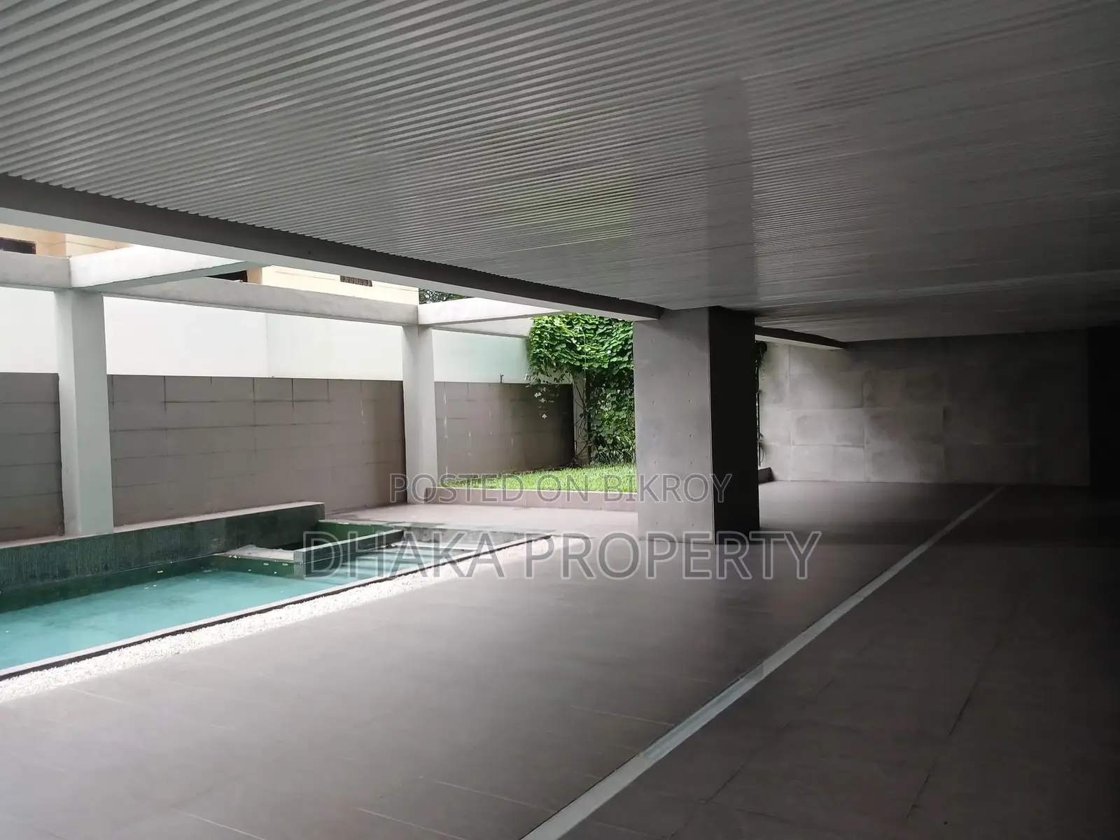 4800sqFt.Gym Swimming pool sunlight flat rent at Gulshan 2
