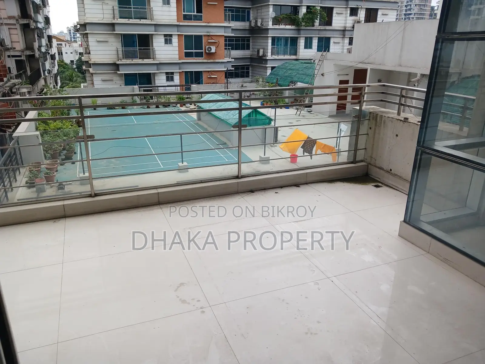 4800sqFt.Gym Swimming pool sunlight flat rent at Gulshan 2
