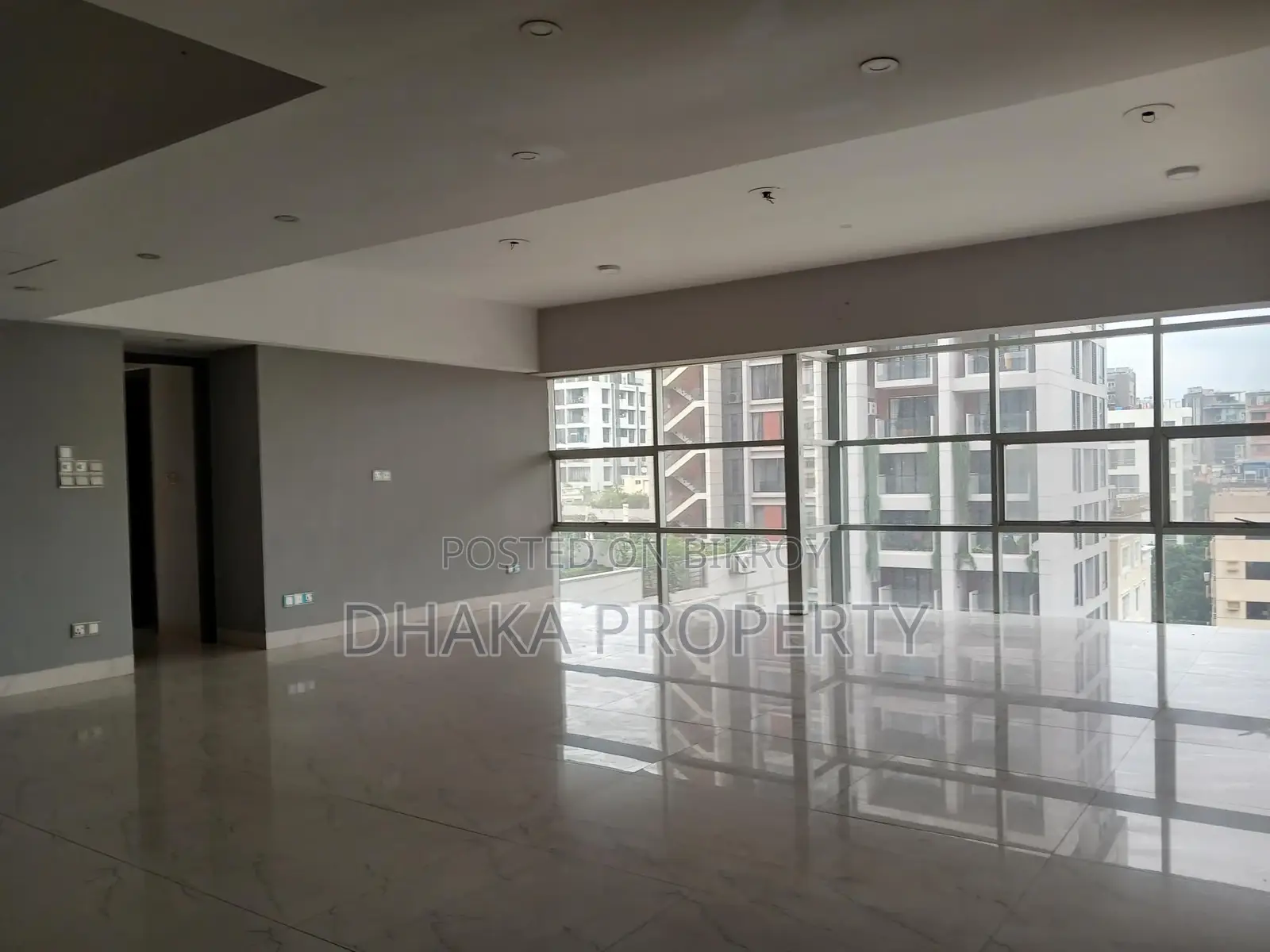 4800sqFt.Gym Swimming pool sunlight flat rent at Gulshan 2