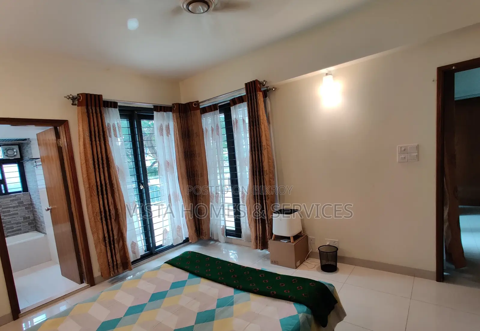 Furnished 3-Bedroom Apartment in Assurance Lake, Gulshan for Rent