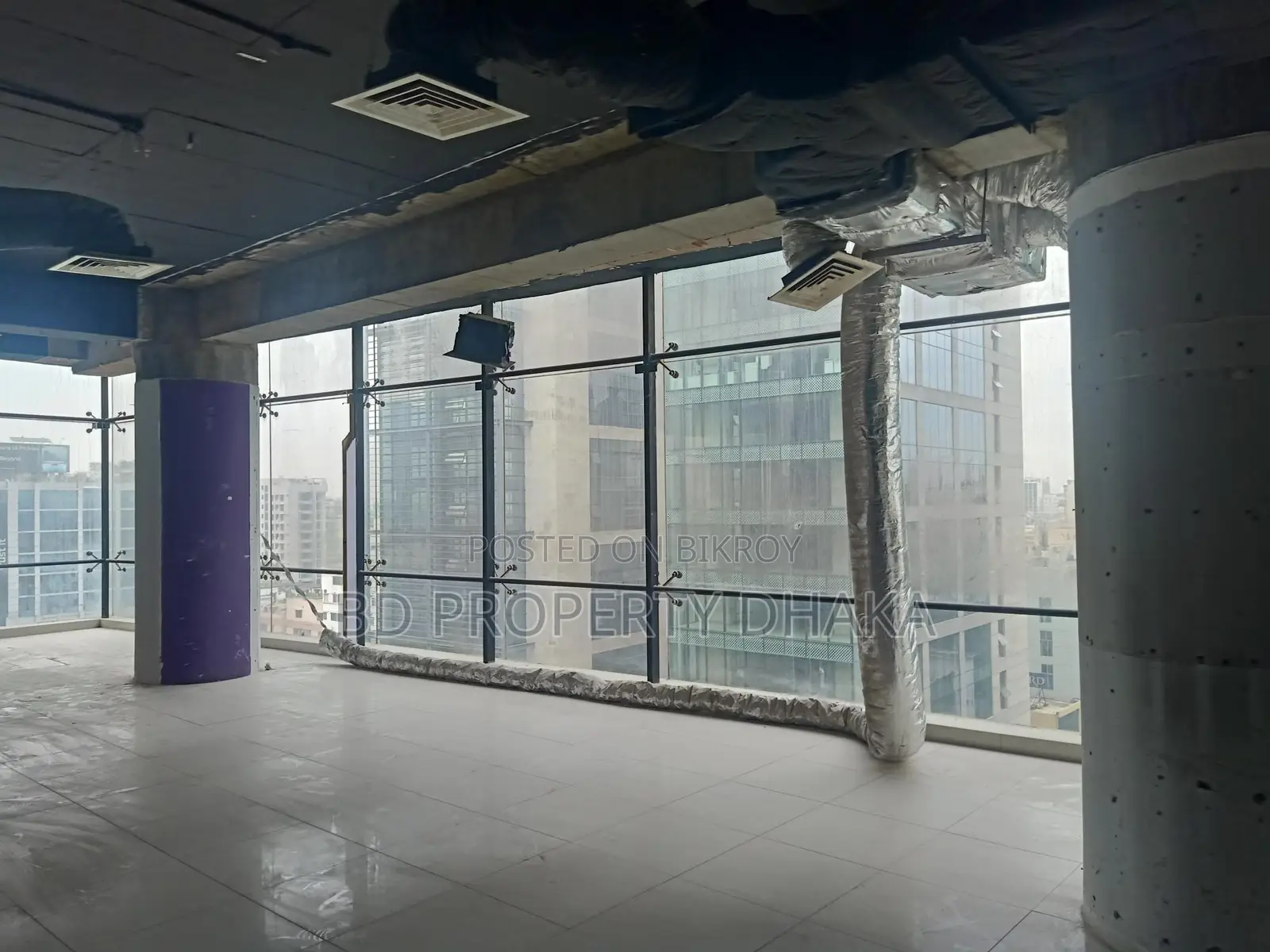 15800 Sqft Open Commercial Space Rent in Banani