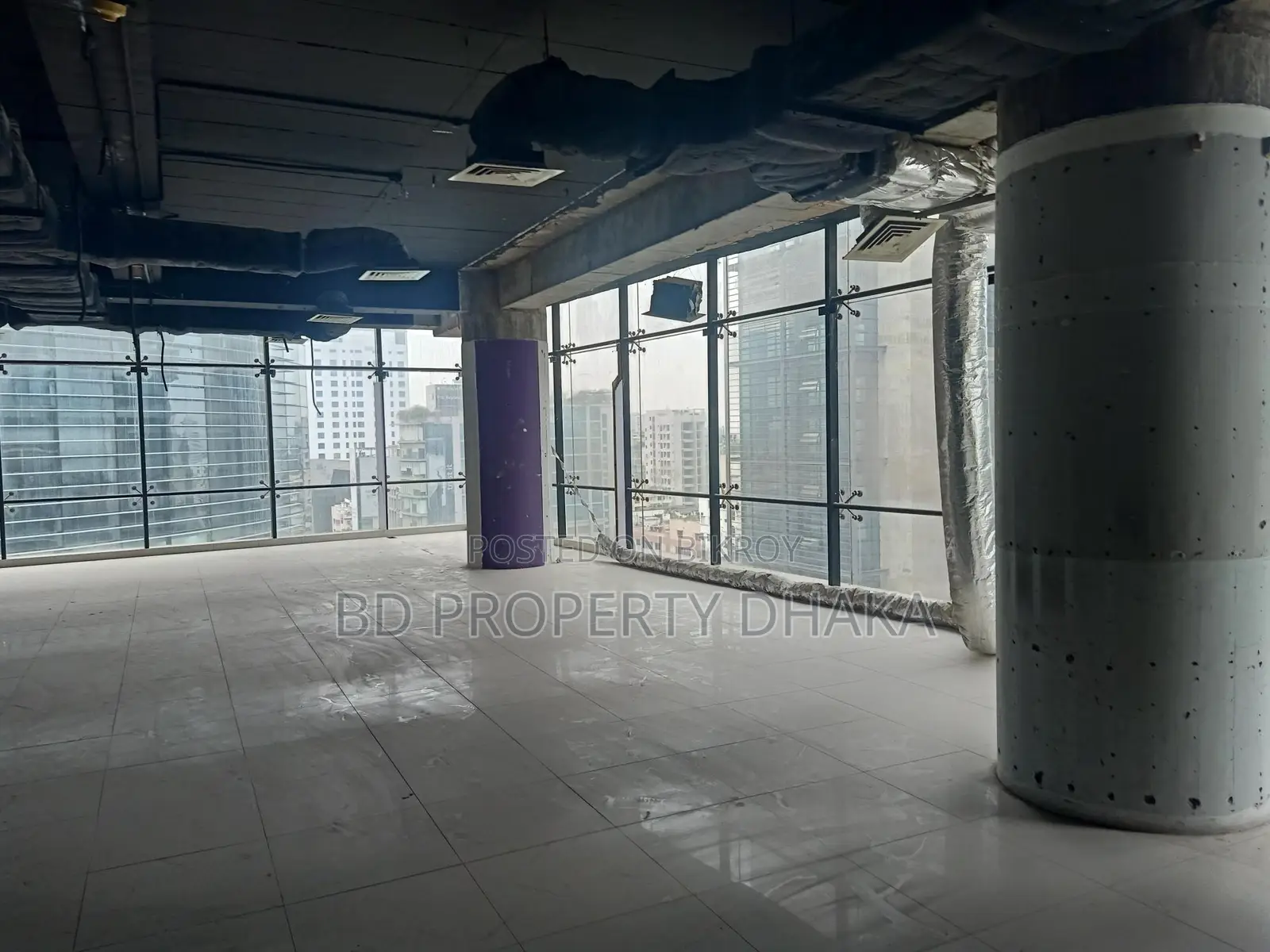 15800 Sqft Open Commercial Space Rent in Banani
