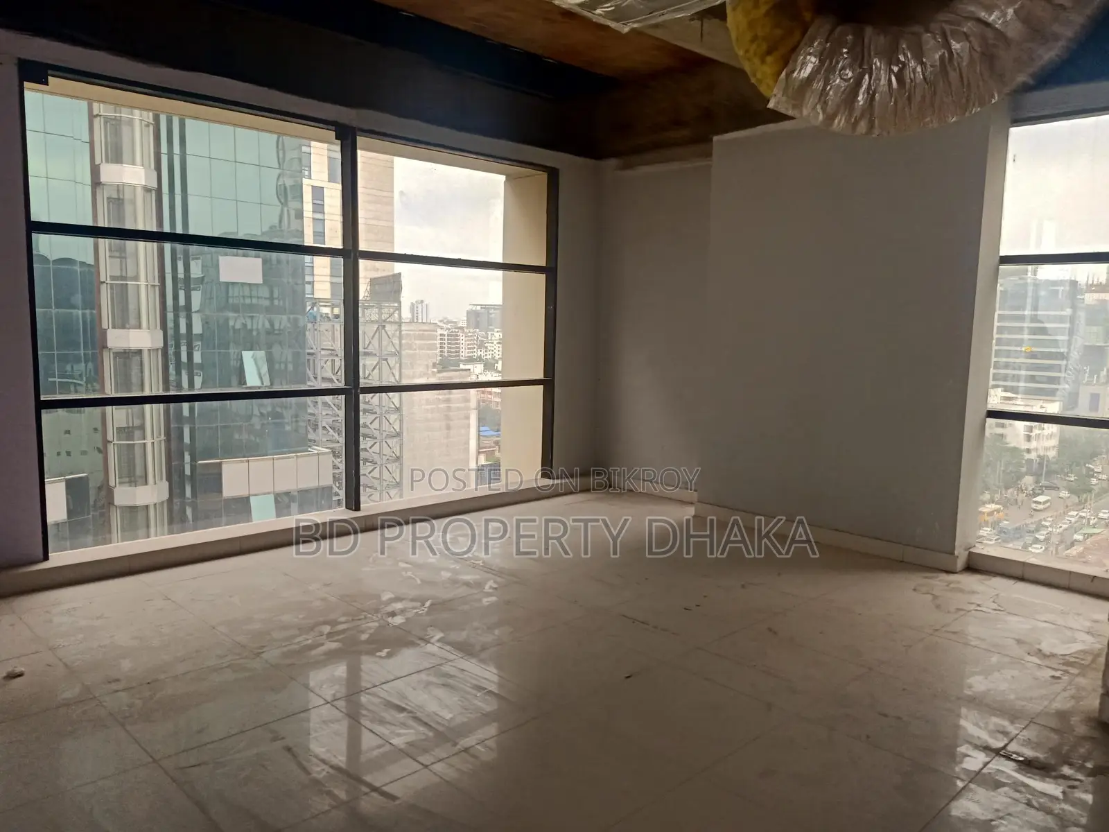 15800 Sqft Open Commercial Space Rent in Banani