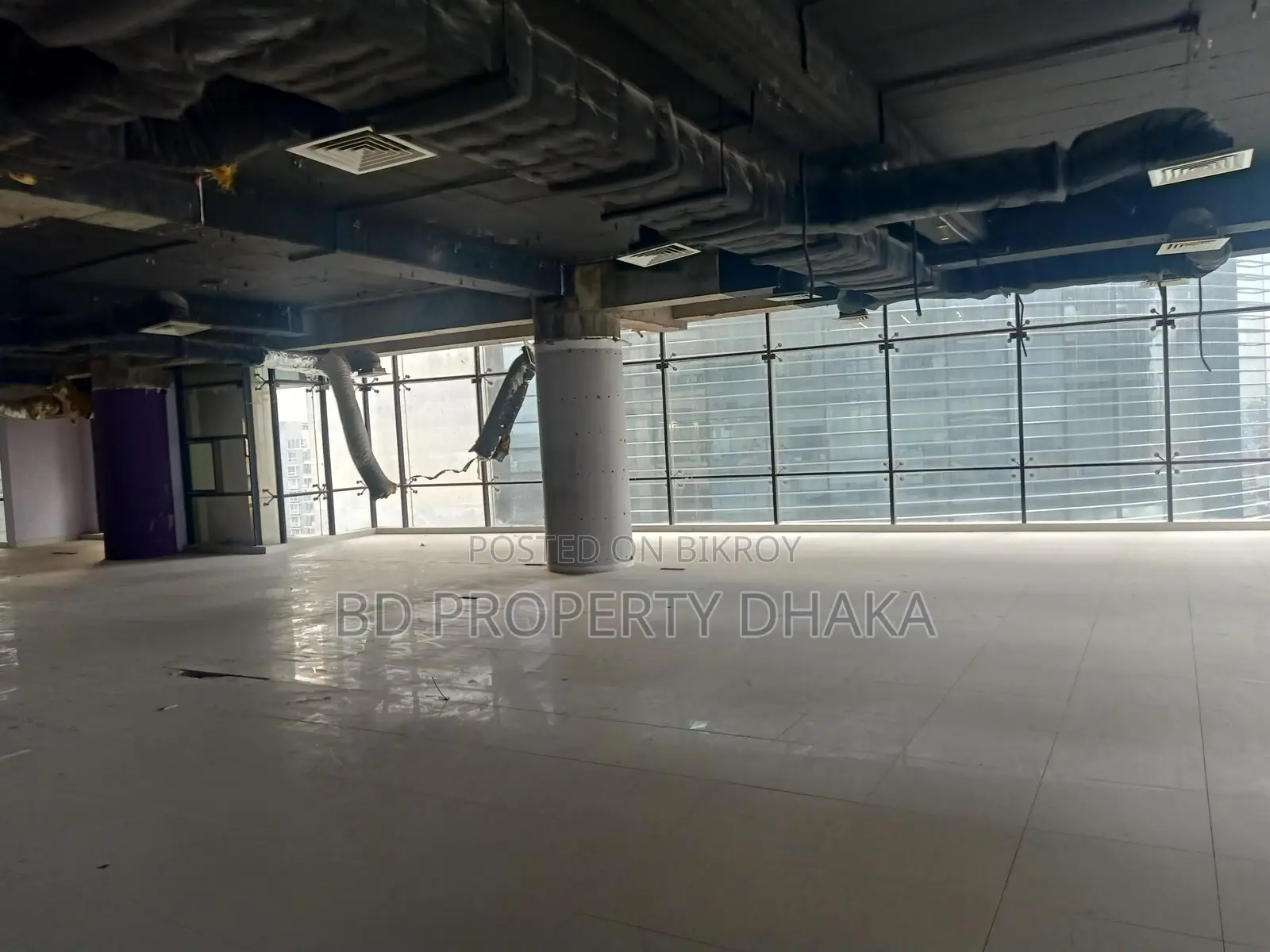 15800 Sqft Open Commercial Space Rent in Banani