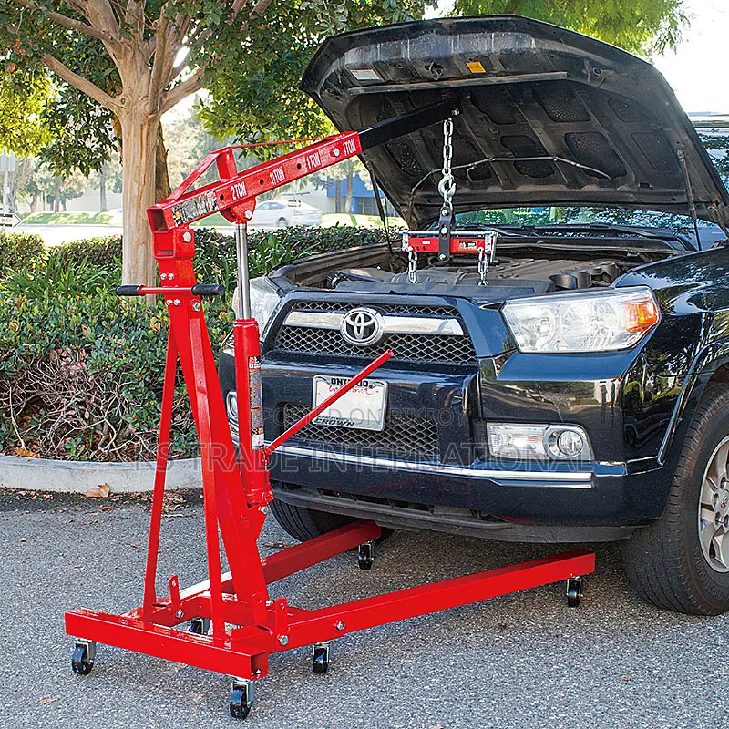 2 Ton Foldable Hydraulic Engine Crane Hoist Lift.