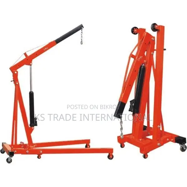 2 Ton Foldable Hydraulic Engine Crane Hoist Lift.