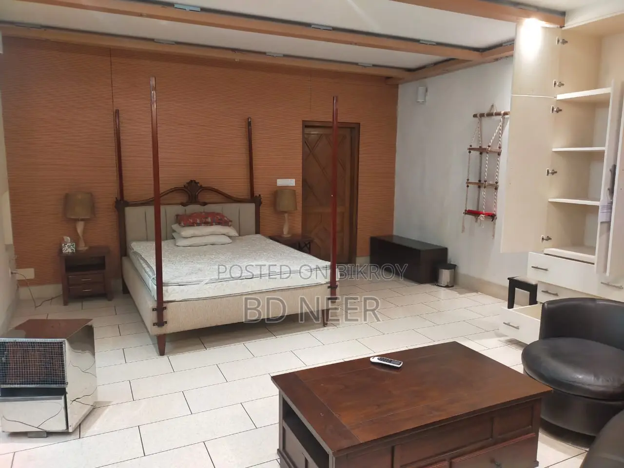 Luxury 1 Bed room Furniture Flat Rent in Gulshan-2 North