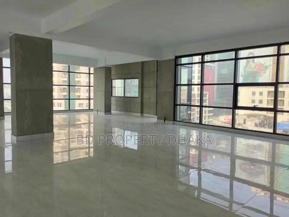 10000 Sqft Open New Building Commercial Space Rent In Gulshan Avenue