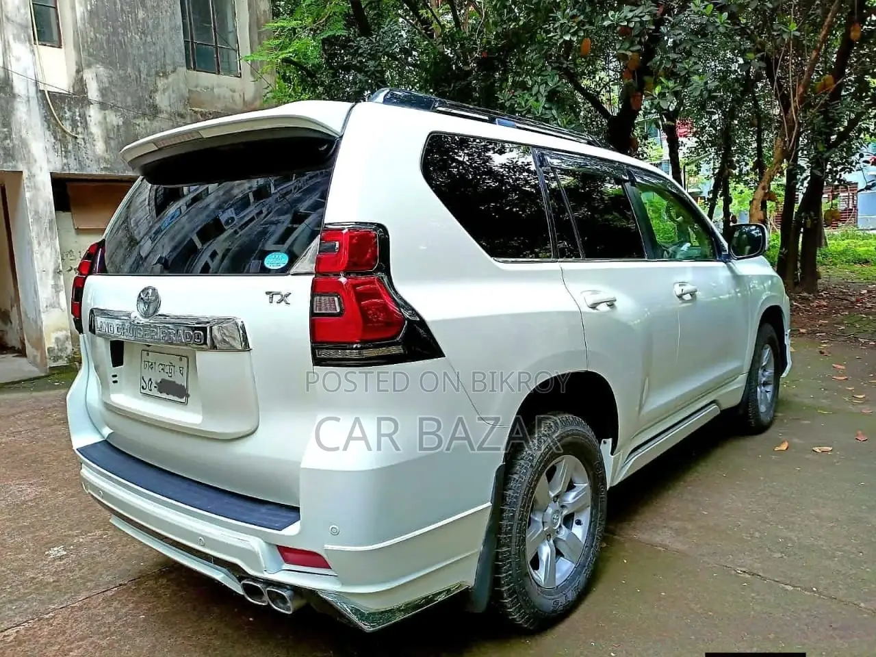Toyota Prado Auto Foot Step TX-L 2014