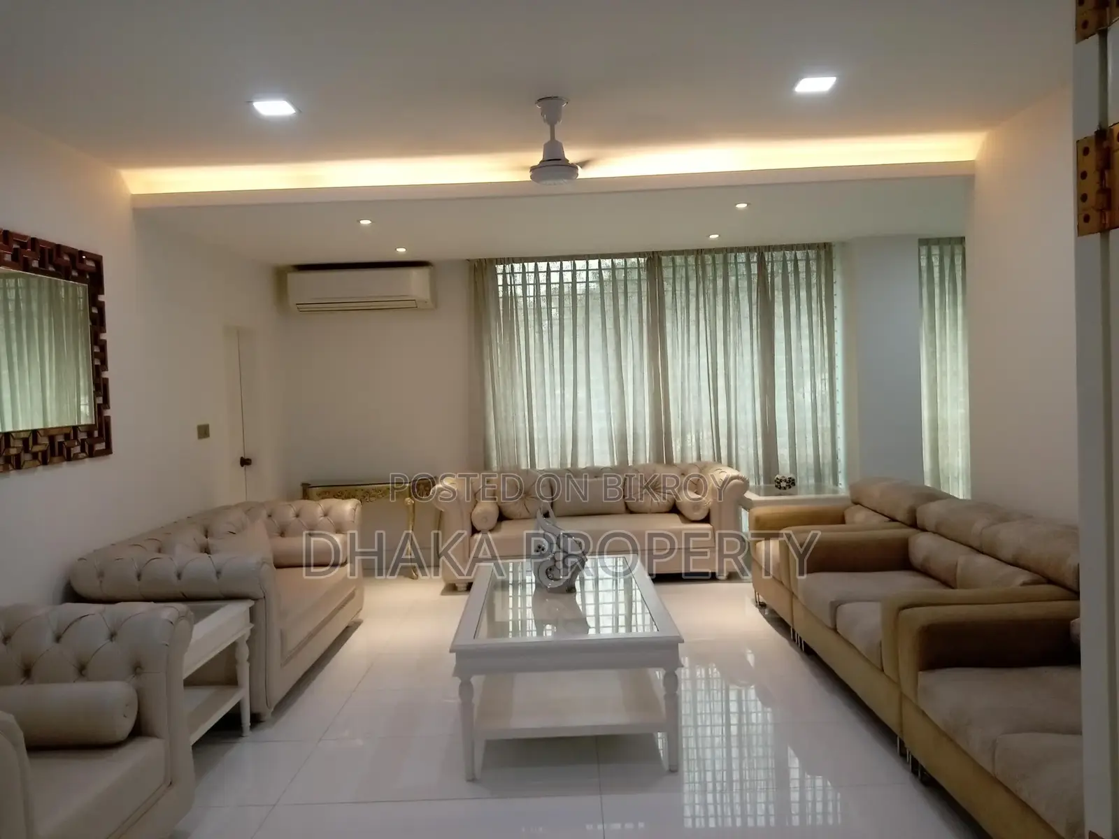 Luxurious Fully-Furnished (4100-Sqft) Apartment Rent Baridhara