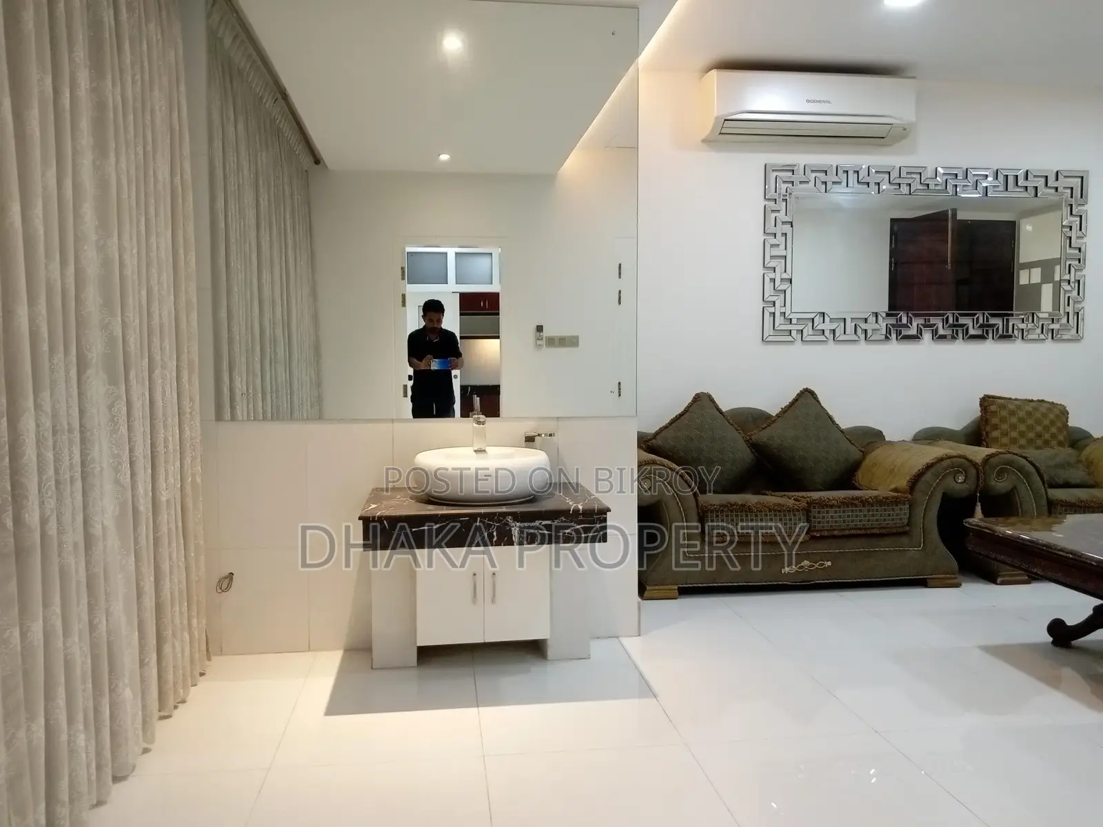 Luxurious Fully-Furnished (4100-Sqft) Apartment Rent Baridhara
