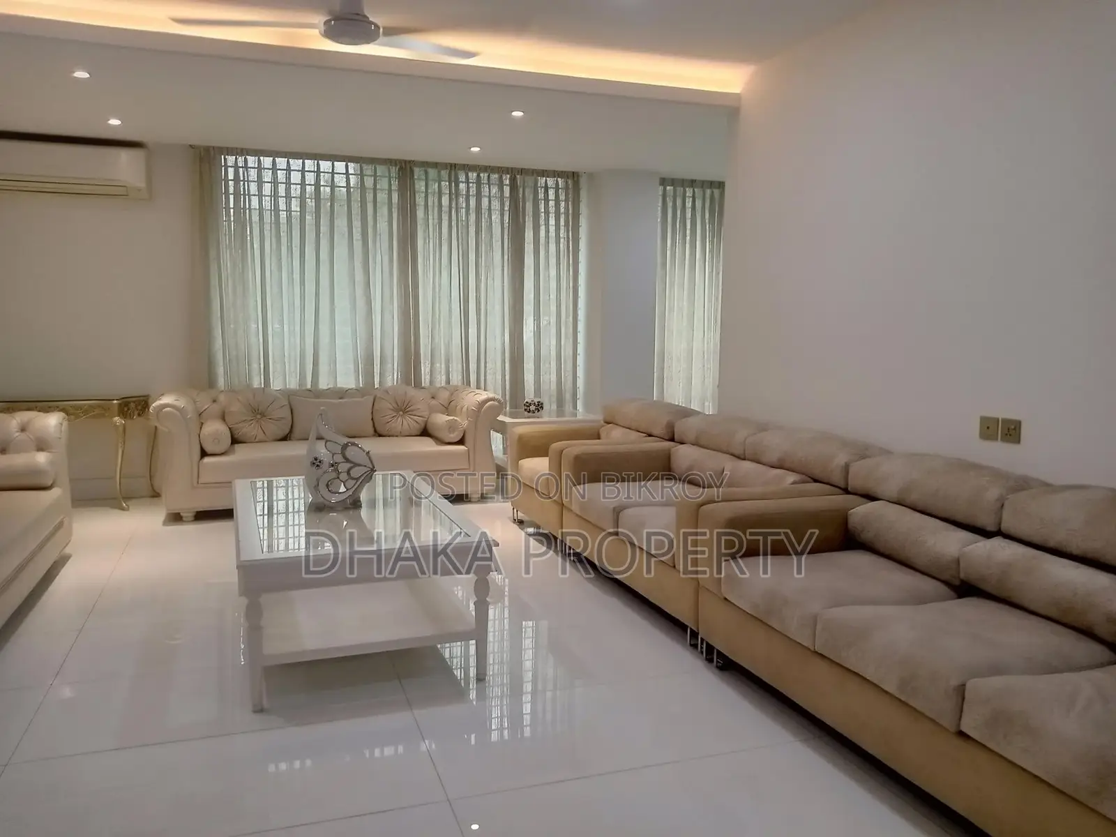 Luxurious Fully-Furnished (4100-Sqft) Apartment Rent Baridhara