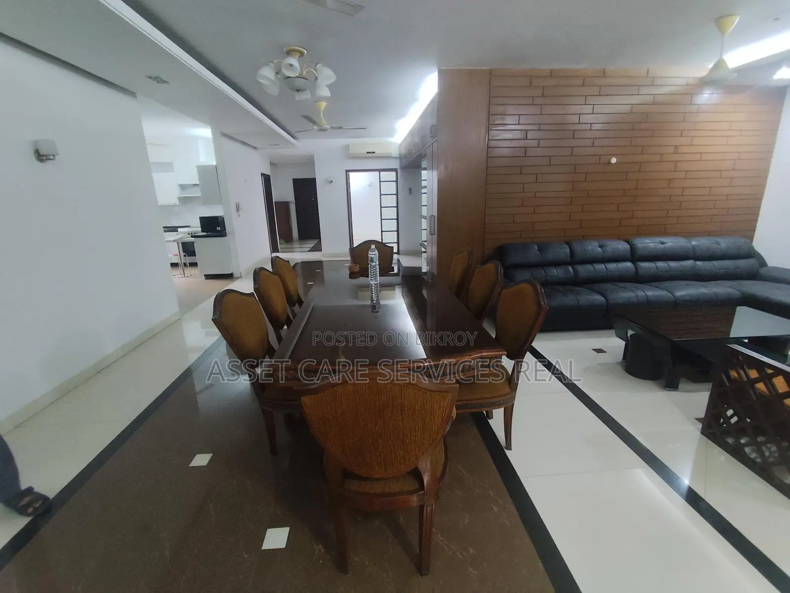 4000-Sqft Fully-Furnished 4-Bedroom Large Apartment for Rent in North Gulshan
