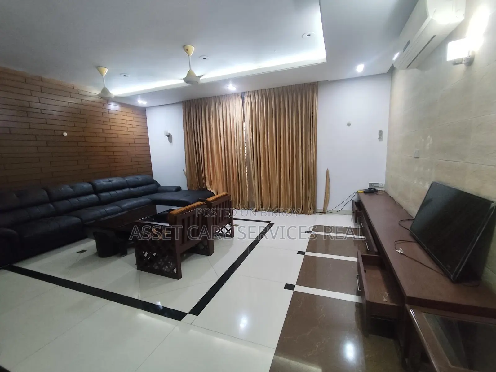 4000-Sqft Fully-Furnished 4-Bedroom Large Apartment for Rent in North Gulshan