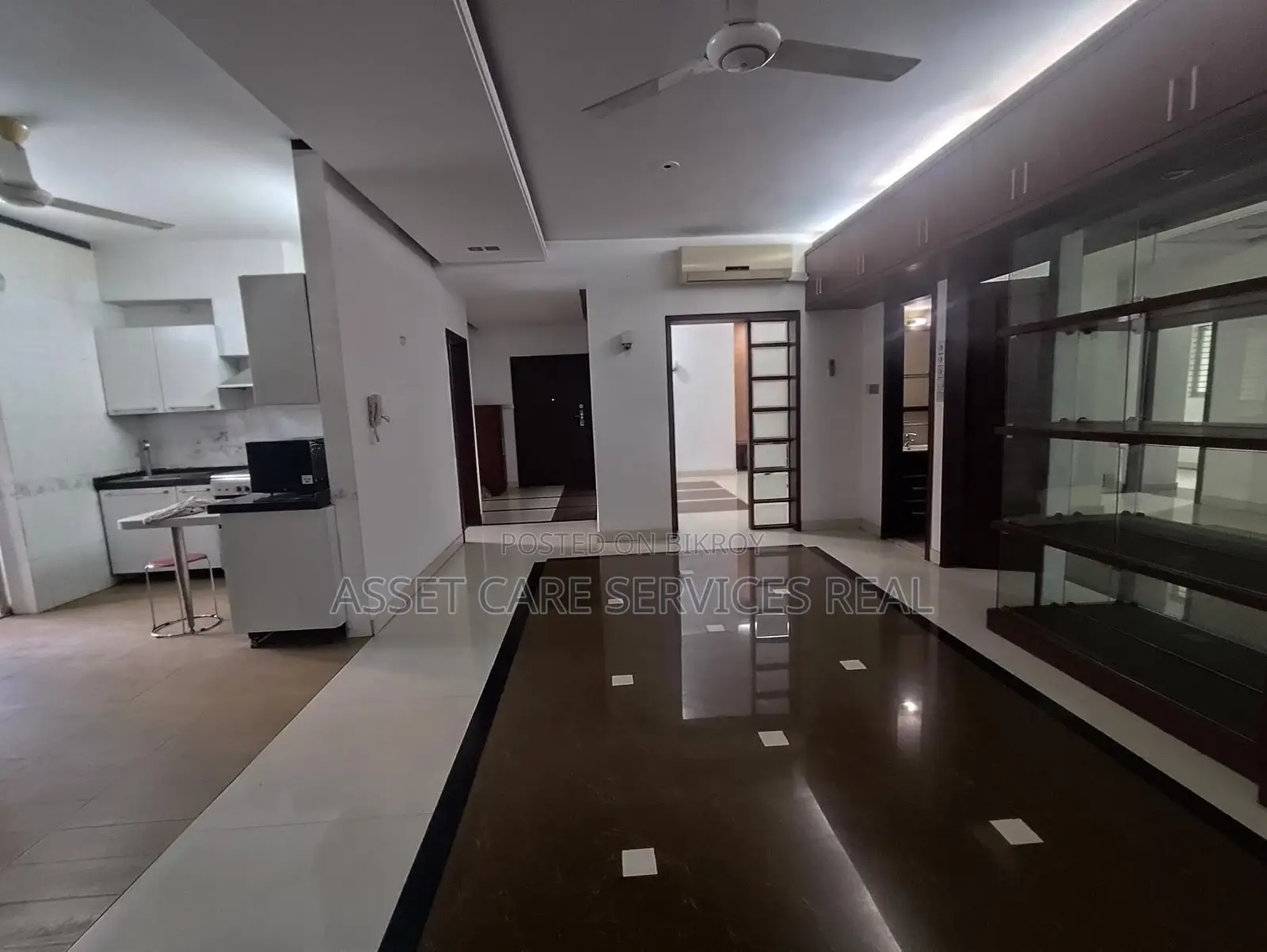 4000-Sqft Fully-Furnished 4-Bedroom Large Apartment for Rent in North Gulshan