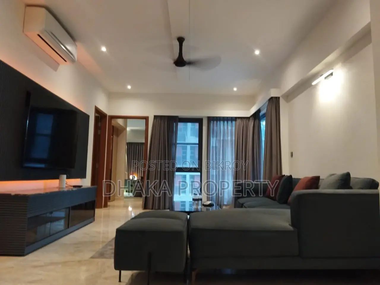 4000sqFt.Luxurious Gym Swimming Pool Apartment Rent at Baridhara DMZ.