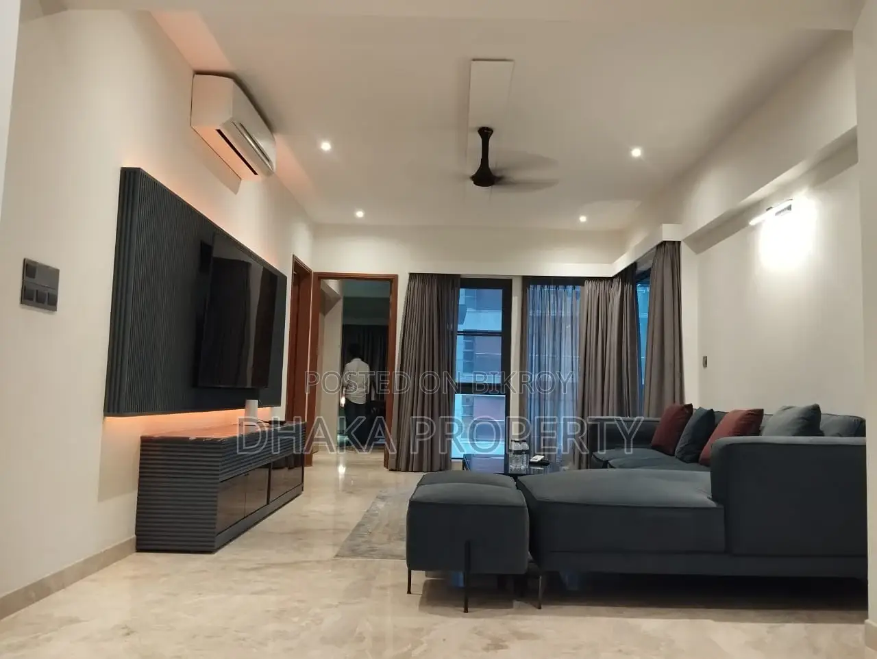 4000sqFt.Luxurious Gym Swimming Pool Apartment Rent at Baridhara DMZ.