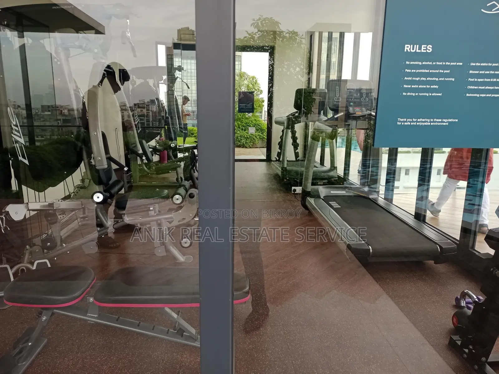 Luxurious Fully Furnished Swimming Pool Gym Flat Rent In Gulshan 2