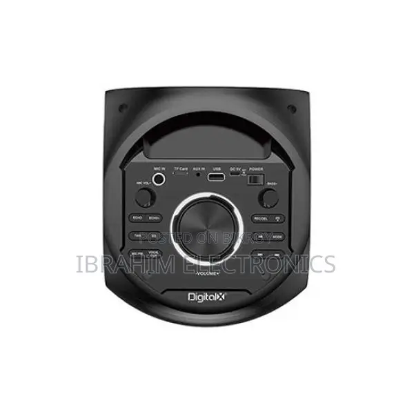 Digital X Partymate X301 1:0 Portable Bluetooth Speaker (Black)