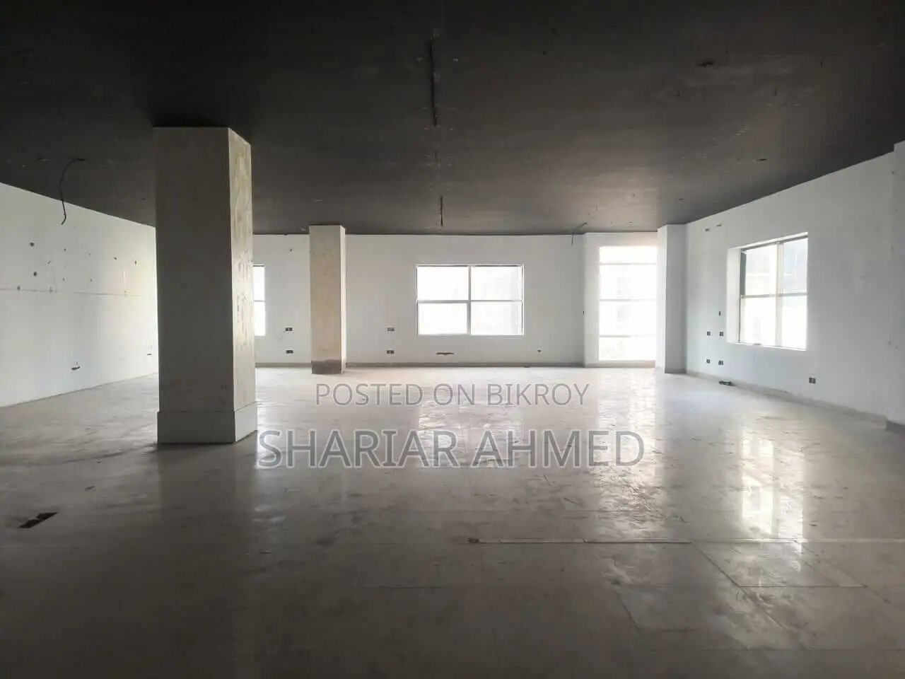Commercial 6000 SqFt Open Floor For Rent Gulshan Avenue