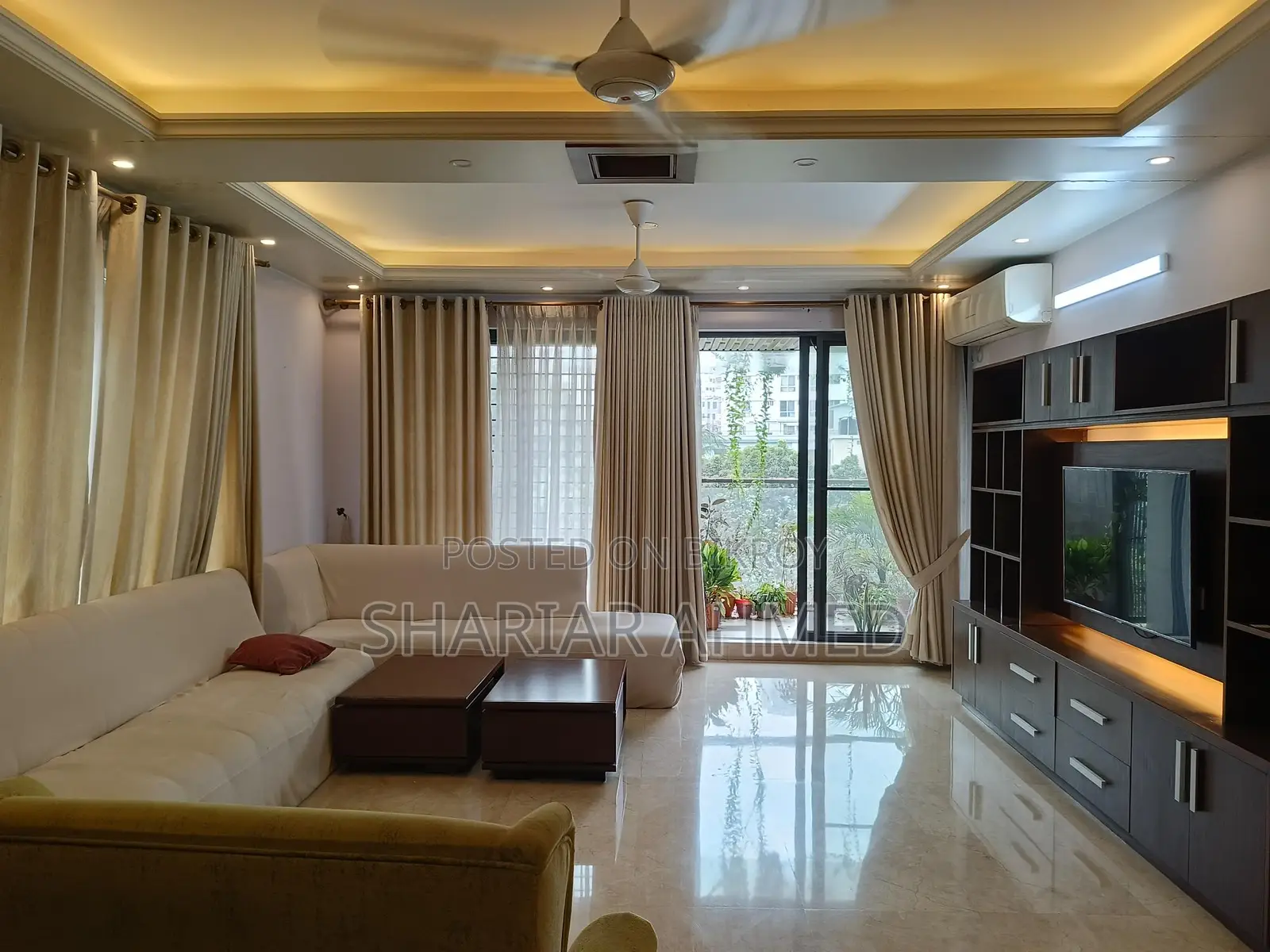 Fully Furnished Lake View Apartment For Rent In Gulshan 2